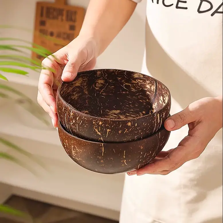 Bols en noix de coco naturel