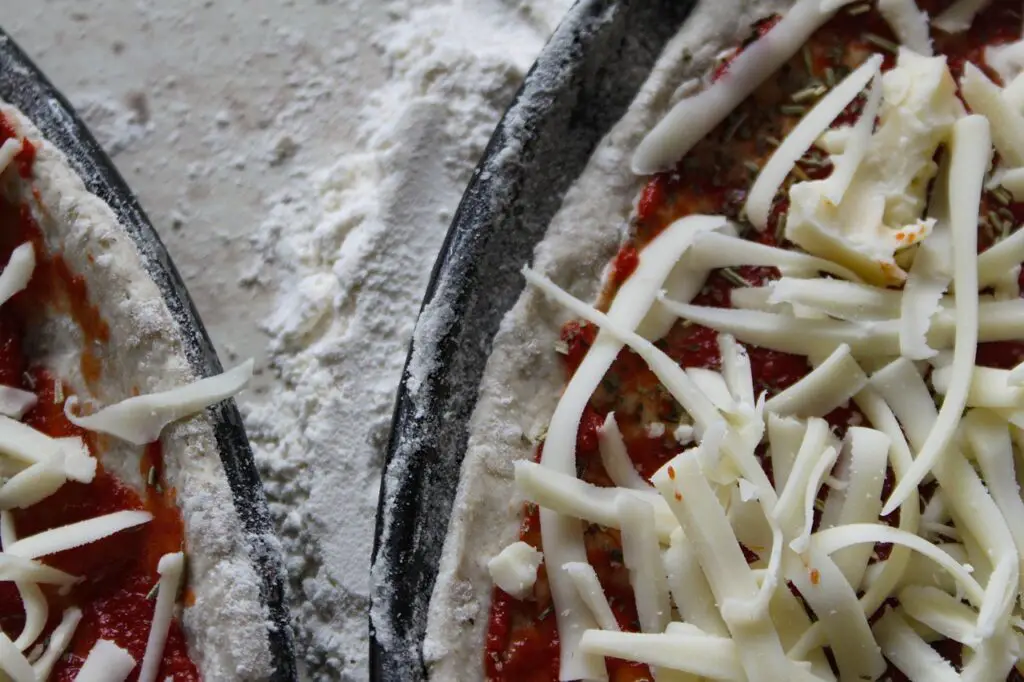 Pizza à la farine de chou-fleur