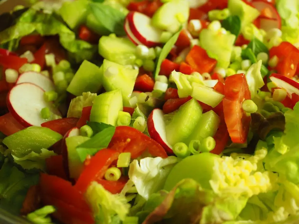 Salade radis, tomates, mozzarella et maïs : fraîcheur assurée et papilles en fête !