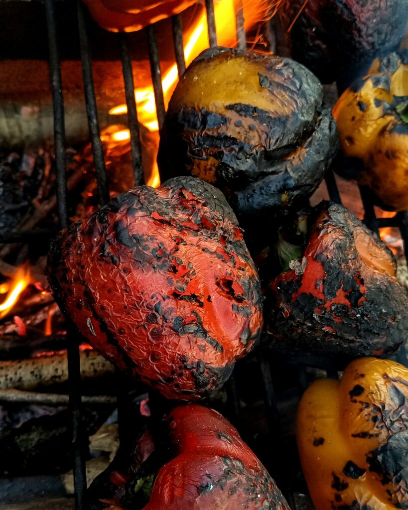 Crevettes Rôties à l’Aji Amarillo et Mangue : Explosion de Saveurs !