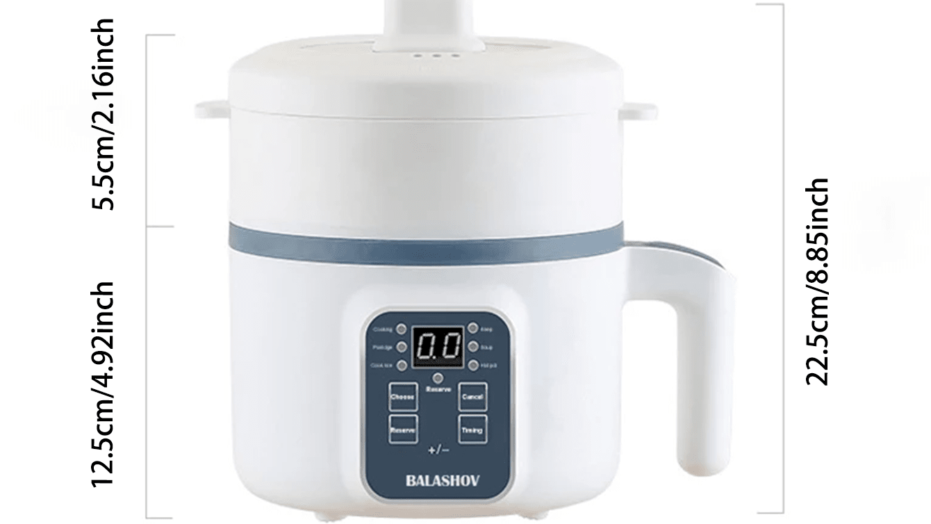 Mini cuiseur à riz multifonction 6 modes : le compagnon idéal pour votre cuisine !